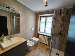 Koupelna v ubytování ElvesHome - Alpine Stay Apartments