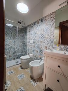 Koupelna v ubytování Casa Dami