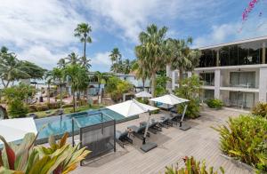 Bazén v ubytování Hotel Le Duc de Praslin nebo v jeho okolí