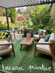 Zahrada ubytování Maison La Suite 27 + 10 fotografií