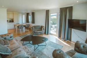 TV a/nebo společenská místnost v ubytování 2 - 4-person Wilbrink chalet