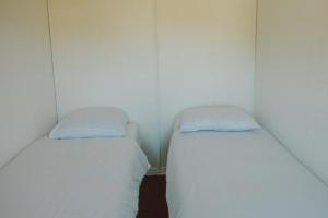 Postel nebo postele na pokoji v ubytování 2 - 4-person Wilbrink chalet