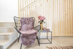 Area soggiorno di Elegant & Air condition 5BR - By The Danube River