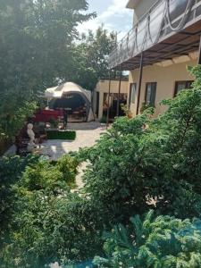 Zahrada ubytování Casa Rustica