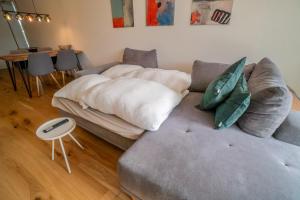 Posezení v ubytování Die Gartenlounge in Bad Aibling