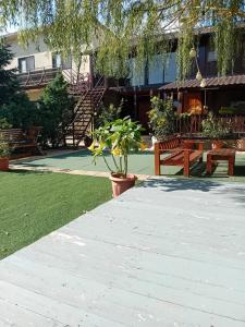 Zahrada ubytování Casa Rustica