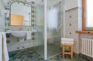Koupelna v ubytování Agritur Coryletum