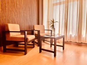 Istumisnurk majutusasutuses Munnar Tea Estate Cottage and Resort - Away From City Hustle