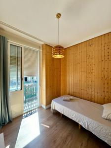 Posteľ alebo postele v izbe v ubytovaní Vlc Center 4 Room Apartment