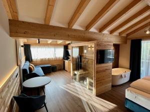 Posezení v ubytování Hotel Alpi