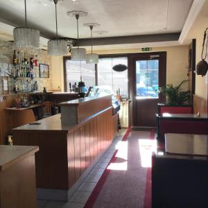 Restoran või mõni muu söögikoht majutusasutuses Guesthouse Mountain View