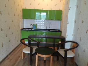 A kitchen or kitchenette at Tsolmon's Serviced Apartments