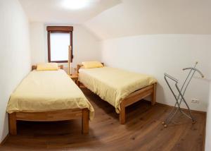 Postel nebo postele na pokoji v ubytování Fewo Thielke Fewo 4 Kleiner Moselwinzer