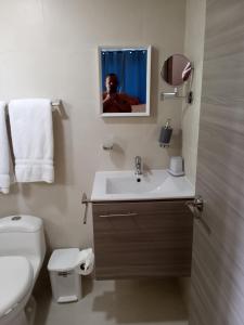Koupelna v ubytování Crisfer Punta Cana