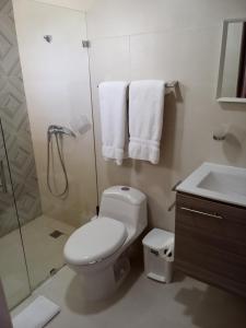 Koupelna v ubytování Crisfer Punta Cana