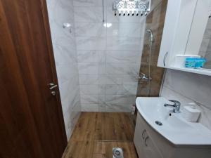 Koupelna v ubytování Apartman ANA