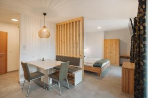 Posezení v ubytování Residence Karpoforus