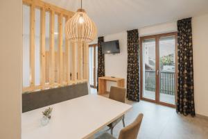 Posezení v ubytování Residence Karpoforus