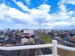 Nespecifikovaný výhled na destinaci Balneário Gaivotas nebo výhled na město při pohledu z apartmánu