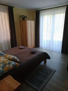 Wetlina Poza Trasą客房内的一张或多张床位