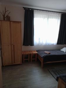 Wetlina Poza Trasą客房内的一张或多张床位