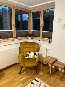 Posezení v ubytování Slunečný apartmán