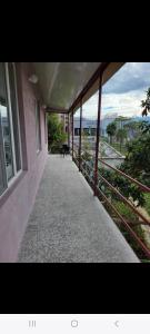 Balkón nebo terasa v ubytování guest house TSVARA