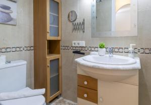 Kúpeľňa v ubytovaní Apartamento Pink Medsea