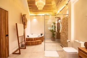 Tewimake Hotel的一间浴室