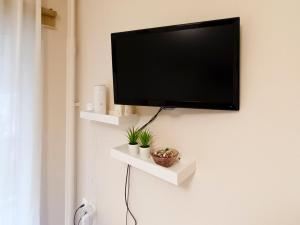 TV a/nebo společenská místnost v ubytování 40 Saints Studio