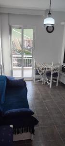 Χώρος καθιστικού στο Aegean Apartments