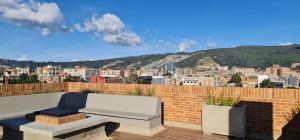 Nespecifikovaný výhled na hory nebo výhled na hory při pohledu z apartmánu