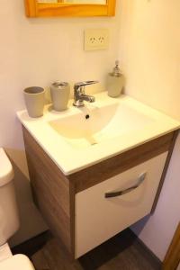 Vannituba majutusasutuses Cabaña en Bariloche para 4 pax