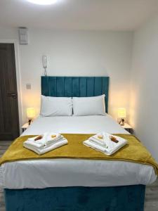 Ένα ή περισσότερα κρεβάτια σε δωμάτιο στο Centrally Located Double BedFlat