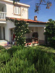 Ein Garten an der Unterkunft Apartment Tihana