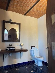 Ένα μπάνιο στο Echological Hotel, Restaurante & Spa