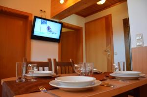 TV/trung tâm giải trí tại Mitterstererhof