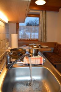 Nhà bếp/bếp nhỏ tại Mitterstererhof +38 ảnh