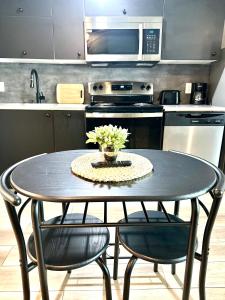 Η κουζίνα ή μικρή κουζίνα στο Newly renovated apartment in the heart of Detroit!
