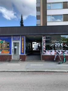 Bygningen som lejligheden ligger i