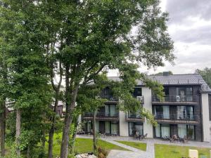 Sodas prie apgyvendinimo įstaigos Seaside apartments 4
