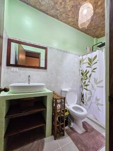 Koupelna v ubytování Angel Nido Resort