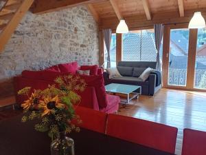 Posezení v ubytování Casa Callerín