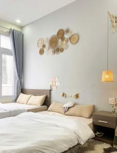 Postel nebo postele na pokoji v ubytování Little Chái Nho Homestay