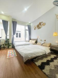 Postel nebo postele na pokoji v ubytování Little Chái Nho Homestay