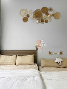 Postel nebo postele na pokoji v ubytování Little Chái Nho Homestay