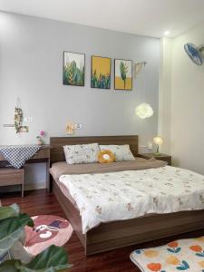 Postel nebo postele na pokoji v ubytování Little Chái Nho Homestay