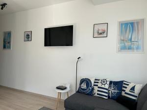 Et tv og/eller underholdning på Helikon Terasz Apartman