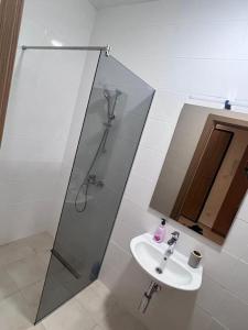 Vannituba majutusasutuses Pine View