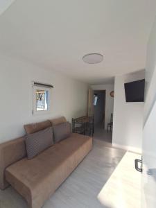 A seating area at Sabine